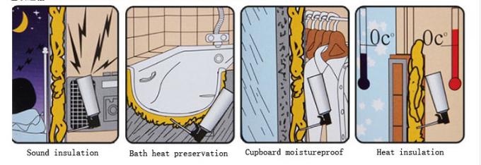 Shockproof Polyurethane Expanding Foam Insulation PU foam sealant 0