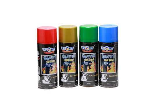 Graffiti Street Art Mural Spray Paint 400ml Liquid Coating Tinplate Can PLYFIT