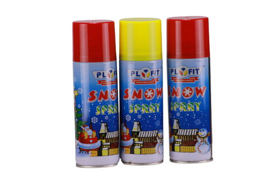 PLYFIT Party Snow Spray 250ml ปกป้องสิ่งแวดล้อมสำหรับการตกแต่งเทศกาลคริสต์มาส