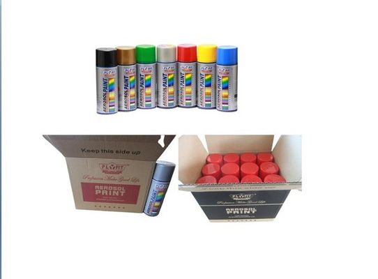 Multi Purpose Aerosol Spray Paint Liquid Coating Turquoise / Red Spray Paint For Metal