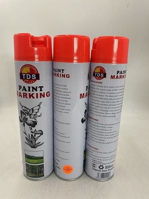 Customized 650ml Aerosol Spray Paint Fast Dring Line Marking Paint