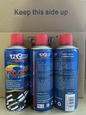 REACH MSDS Car Care Products 400ml Anti Rust Lubricating Spray